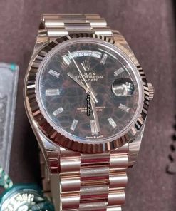 Aaa Copy Rolex Day-date 40 228235 Caliber 3255 Automatic Movement 40mm Rose Gold Case Mens/unisex Watch