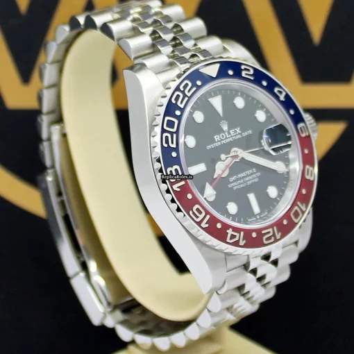 Neat Replica Rolex Gmt-master II 126710blro Caliber 3235 Automatic Movement 40mm Steel Case Mens/unisex Watch - Image 6