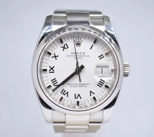 Pleasing Replica Rolex Oyster Perpetual Date 115200 Caliber 3135 Automatic Movement 34mm Steel Case Mens/unisex Watch