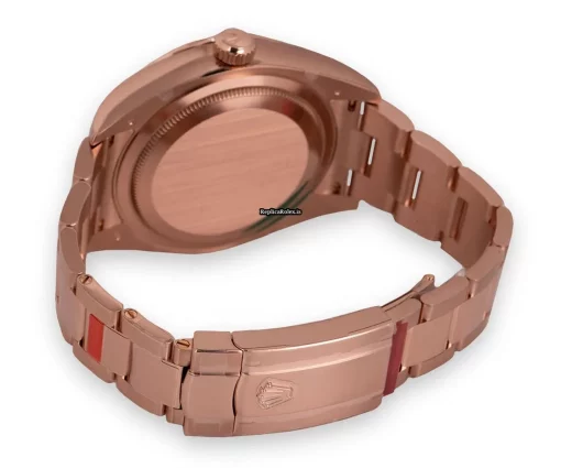 Pleasing Replicas Rolex Sky-dweller 326935 Caliber 9001 Automatic Movement 42mm Rose Gold Case Mens/unisex Watch - Image 7