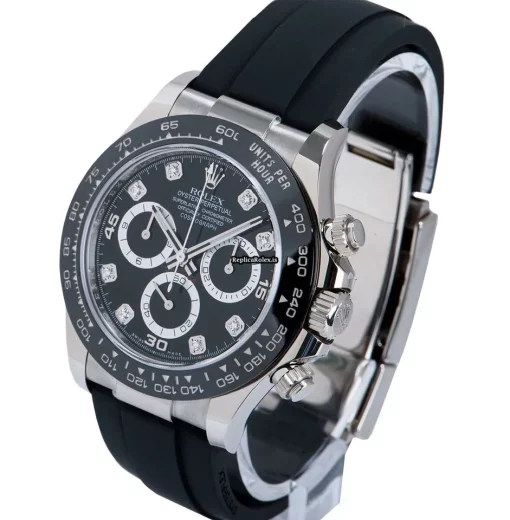 Durable Fake Rolex Daytona 116519ln Automatic Movement 40mm White Gold Case Mens/unisex Watch - Image 3