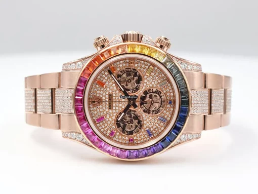 Durable Fakes Rolex Daytona 116505 Caliber 4130 Automatic Movement 40mm Rose Gold Case Mens/unisex Watch - Image 2