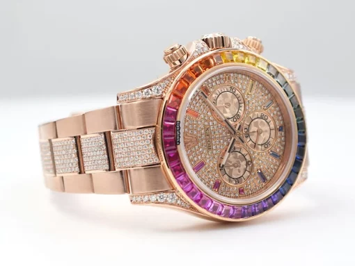 Durable Fakes Rolex Daytona 116505 Caliber 4130 Automatic Movement 40mm Rose Gold Case Mens/unisex Watch - Image 7