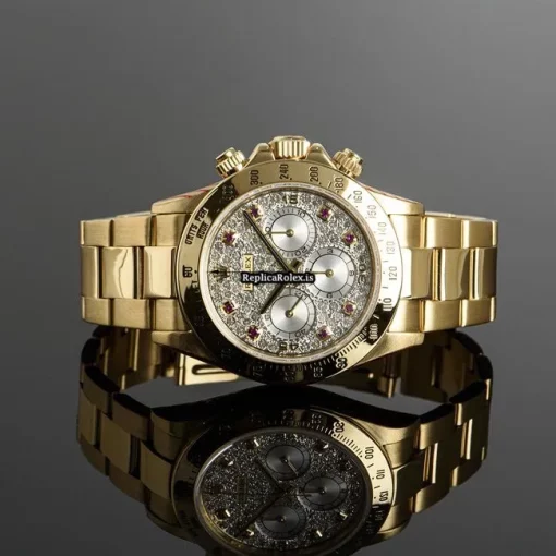 Excellent Replica Rolex Daytona 16528 Automatic Movement 40mm Yellow Gold Case Mens/unisex Watch - Image 9