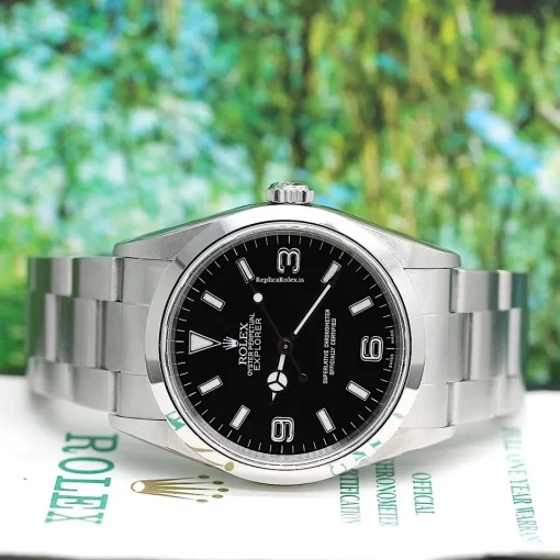 Mind-boggling Fake Rolex Explorer 14270 Caliber 3000 Automatic Movement 36x43mm Steel Case Mens/unisex Watch - Image 2