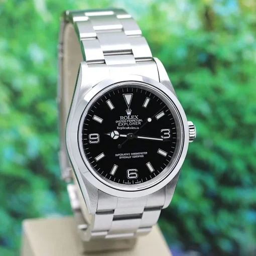 Mind-boggling Fake Rolex Explorer 14270 Caliber 3000 Automatic Movement 36x43mm Steel Case Mens/unisex Watch - Image 6