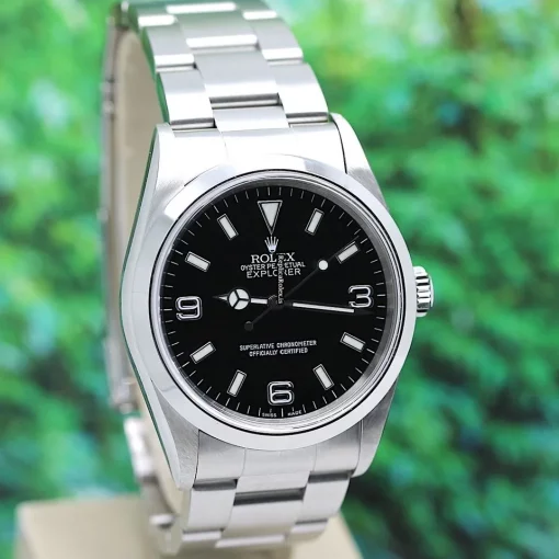 Mind-boggling Fake Rolex Explorer 14270 Caliber 3000 Automatic Movement 36x43mm Steel Case Mens/unisex Watch - Image 7