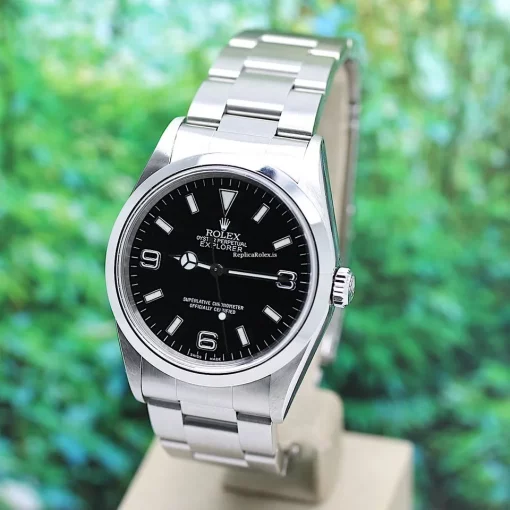 Mind-boggling Fake Rolex Explorer 14270 Caliber 3000 Automatic Movement 36x43mm Steel Case Mens/unisex Watch - Image 8