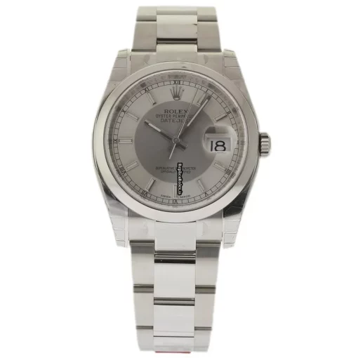 Reliable Fakes Rolex Datejust 116200 Caliber 3135 Automatic Movement 36mm Steel Case Mens/unisex Watch - Image 2