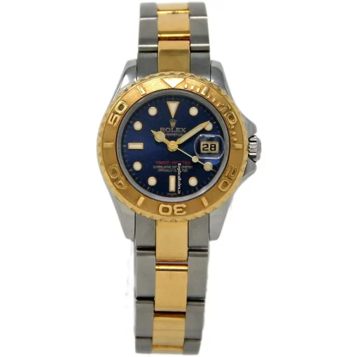 Awesome Imitation Rolex Yacht-master 69623 Automatic Movement 29mm Steel Case Womens Watch - Image 2