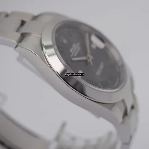 Cool Replica Rolex Datejust 126300 Automatic Movement 40mm Steel Case Mens/unisex Watch - Image 7