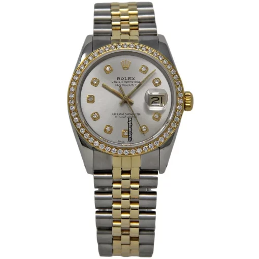 Excellent Replica Rolex Datejust 16013 Automatic Movement 36mm Steel Case Mens/unisex Watch - Image 2