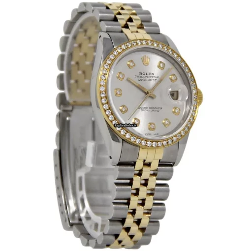 Excellent Replica Rolex Datejust 16013 Automatic Movement 36mm Steel Case Mens/unisex Watch - Image 5