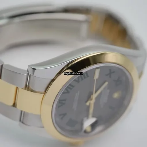 Exquisite Replica Rolex Datejust 126303 Automatic Movement 41mm Gold/steel Case Mens/unisex Watch - Image 7