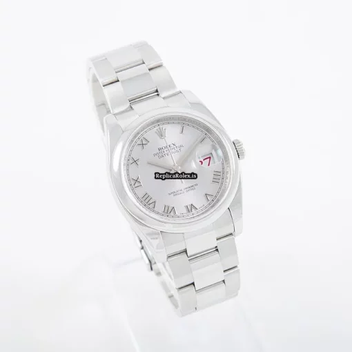 Remarkable Replica Rolex Datejust 116200 Automatic Movement 36mm Steel Case Mens/unisex Watch - Image 4