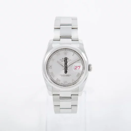 Remarkable Replica Rolex Datejust 116200 Automatic Movement 36mm Steel Case Mens/unisex Watch - Image 5