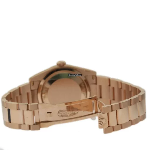 Attractive Knockoff Rolex Day-date 36 118205 Caliber 3155 Automatic Movement 36mm Rose Gold Case Mens/unisex Watch - Image 4