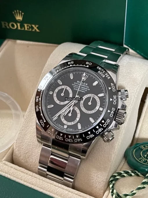 Top Replica Rolex Daytona 116500ln Caliber 4130 Automatic Movement 40mm Steel Case Mens/unisex Watch - Image 4