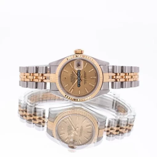 Great Replica Rolex Lady-datejust 79173 Automatic Movement 26mm Gold/steel Case Womens Watch