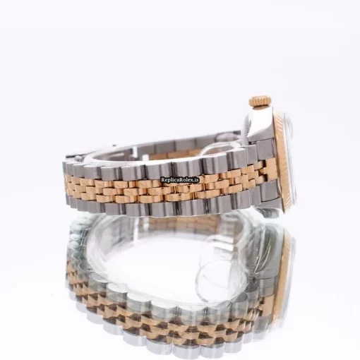 Great Replica Rolex Lady-datejust 79173 Automatic Movement 26mm Gold/steel Case Womens Watch - Image 5