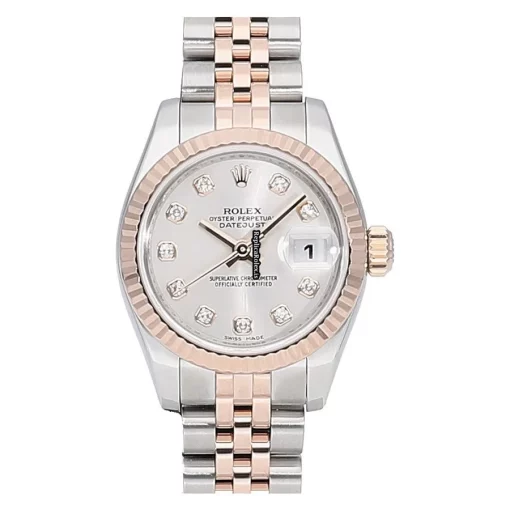 Offering Replica Rolex Lady-datejust 179171g Caliber 2235 Automatic Movement 26mm Gold/steel Case Watch
