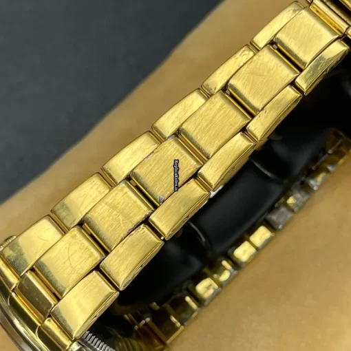 Neat Replica Rolex Oyster Perpetual Date 1550 Caliber 1570 Automatic Movement 34mm Gold/steel Case Mens/unisex Watch - Image 9
