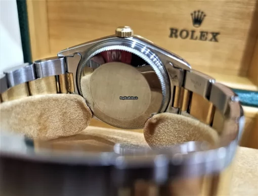 Fabulous Copy Rolex Oyster Perpetual 14203 Automatic Movement 34mm Gold/steel Case Mens/unisex Watch - Image 6