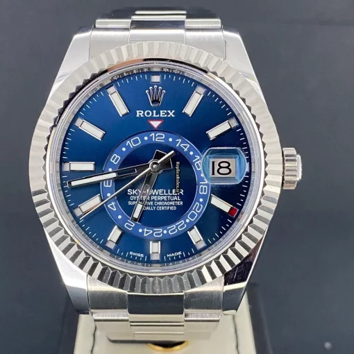 Marvellous Copy Rolex Sky-dweller 326934 Caliber 9001 Automatic Movement 42mm Steel Case Mens/unisex Watch - Image 2
