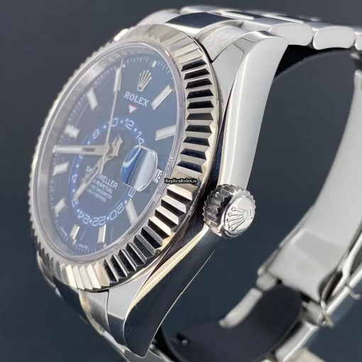 Marvellous Copy Rolex Sky-dweller 326934 Caliber 9001 Automatic Movement 42mm Steel Case Mens/unisex Watch - Image 4