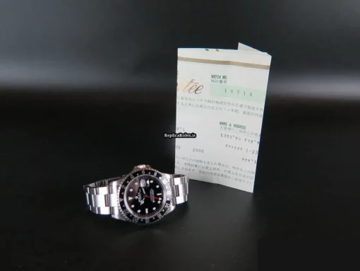 Special Copy Rolex Gmt-master II 16710 Automatic Movement 40mm Steel Case Mens/unisex Watch - Image 4