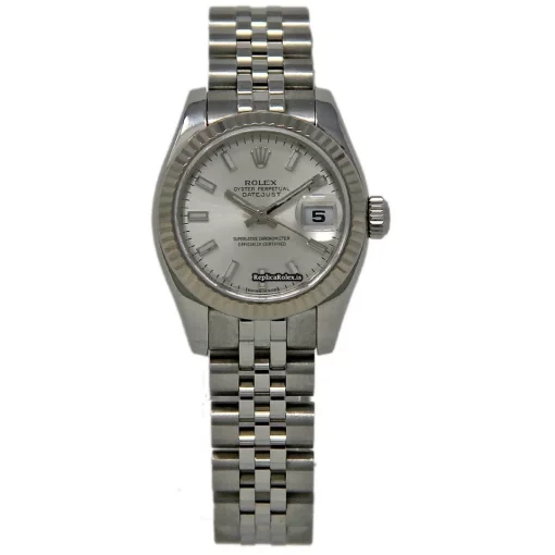 Defect Copies Rolex Lady-datejust 179174 Caliber 2235 Automatic Movement 26mm Steel Case Womens Watch - Image 2