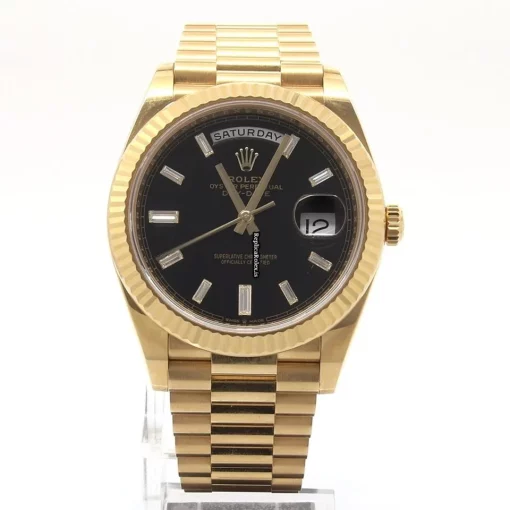 Fantastic Replica Rolex Day-date 40 228238 Automatic Movement 40mm Yellow Gold Case Watch - Image 2