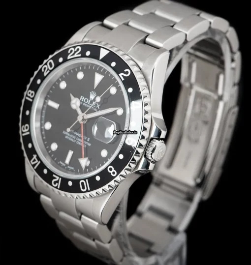 Good Replica Rolex Gmt-master II 16710 Automatic Movement 40mm Steel Case Mens/unisex Watch - Image 2