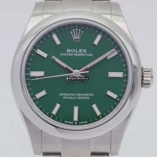Awesome Imitation Rolex Oyster Perpetual 31 277200 Automatic Movement 31mm Steel Case Womens Watch - Image 3