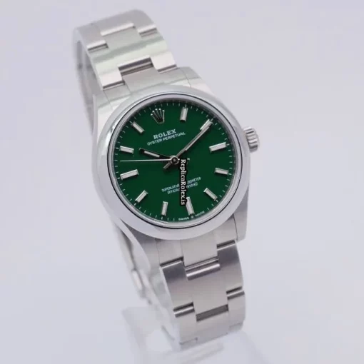 Awesome Imitation Rolex Oyster Perpetual 31 277200 Automatic Movement 31mm Steel Case Womens Watch - Image 4