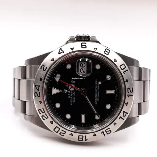 Amazing Replica Rolex Explorer II 16570 Caliber 3186 Automatic Movement 40mm Steel Case Mens/unisex Watch - Image 5