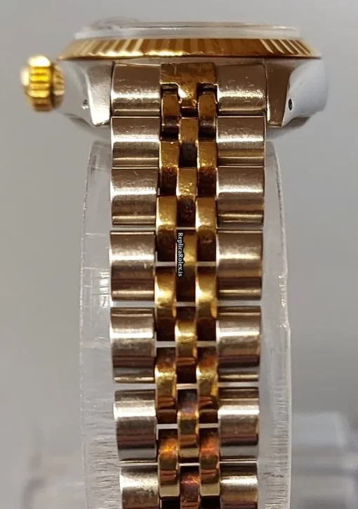 Fabulous Fake Rolex Lady-datejust 69173 Caliber 2135 Automatic Movement 26mm Gold/steel Case Womens Watch - Image 8