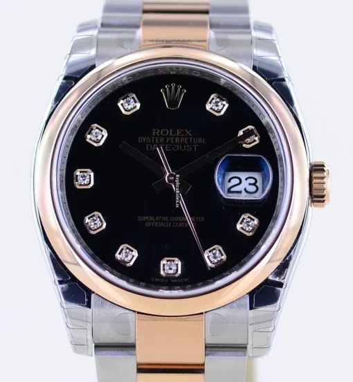 Recommend Replica Rolex Datejust 116201 Caliber 3135 Automatic Movement 36mm Gold/steel Case Mens/unisex Watch