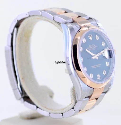 Recommend Replica Rolex Datejust 116201 Caliber 3135 Automatic Movement 36mm Gold/steel Case Mens/unisex Watch - Image 11