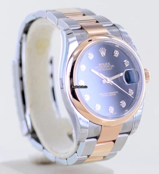 Recommend Replica Rolex Datejust 116201 Caliber 3135 Automatic Movement 36mm Gold/steel Case Mens/unisex Watch - Image 12