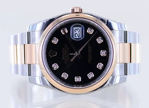 Recommend Replica Rolex Datejust 116201 Caliber 3135 Automatic Movement 36mm Gold/steel Case Mens/unisex Watch - Image 14