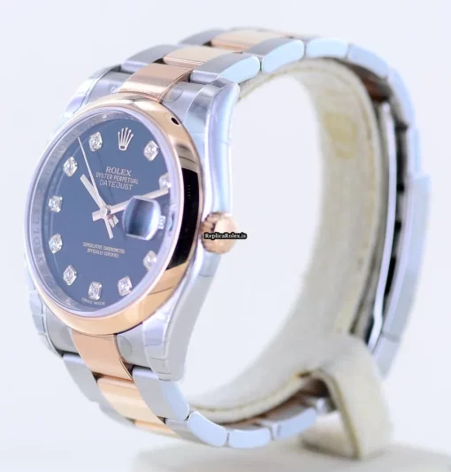 Recommend Replica Rolex Datejust 116201 Caliber 3135 Automatic Movement 36mm Gold/steel Case Mens/unisex Watch - Image 5