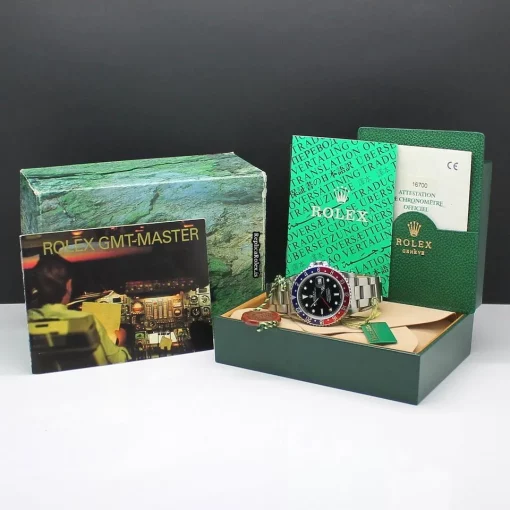 Distinctive Clone Rolex Gmt-master 16700 Caliber 3175 Automatic Movement 40mm Steel Case Mens/unisex Watch - Image 10