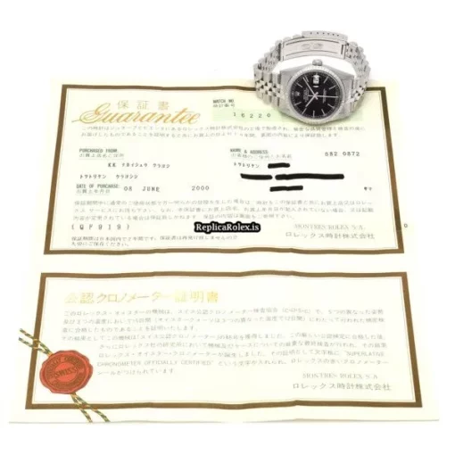 Well Made Copies Rolex Datejust 16220 Caliber 3135 Automatic Movement 36mm Steel Case Watch - Image 5