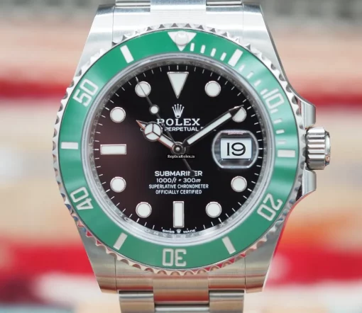 Nice Fake Rolex Submariner Date 126610lv Caliber 3235 Automatic Movement 41mm Steel Case Mens/unisex Watch - Image 3