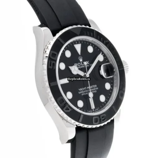 Discount Replica Rolex Yacht-master 42 226659 Caliber 3235 Automatic Movement 42mm White Gold Case Watch - Image 3