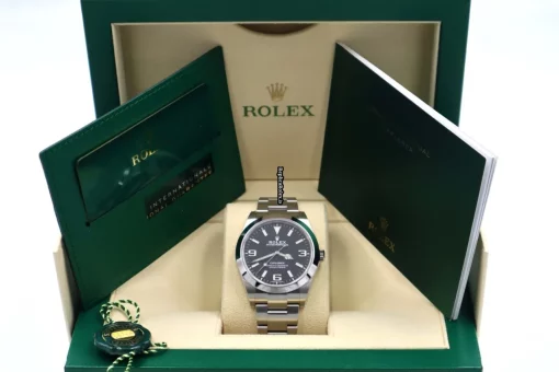 1:1 Fake Rolex Explorer 214270 Caliber 3132 Automatic Movement 39mm Steel Case Mens/unisex Watch - Image 3