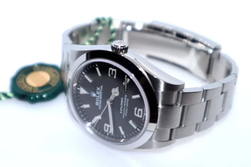 1:1 Fake Rolex Explorer 214270 Caliber 3132 Automatic Movement 39mm Steel Case Mens/unisex Watch - Image 5