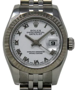 Marvellous Imitation Rolex Lady-datejust 179174 Caliber 2235 Automatic Movement 26mm Steel Case Womens Watch