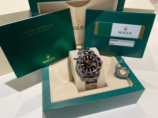 Distinctive Replica Rolex Gmt-master II 116710ln Caliber 3186 Automatic Movement 40mm Steel Case Mens/unisex Watch